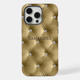 Faux Velvet Dourado quente de luxo