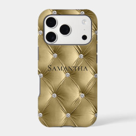 Faux Velvet Dourado quente de luxo