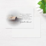Favor de Caridade do Casamento no inverno Barn cob<br><div class="desc">Pratique a bondade do casamento quando arranja um cartão de doação de casamento no local de recepção dos seus hóspedes. A charmosa Carta de Caridade de Casamento de Neve Coberta de Neve, Barn Winter Country, afirma que, em vez de um favor tradicional do partido, foi feita uma doação em seu...</div>