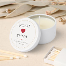 Favor de casamento Coração Romântico | Personaliza