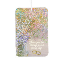 Favor de casamento floral