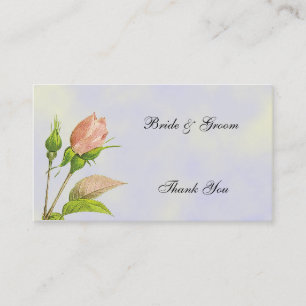 Favor De Casamento Obrigado Cartões de visitas Per