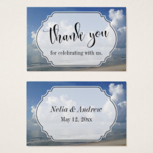 Favor De Casamento Pensado Na Praia Obrigado