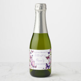 Favor de chá de panela borboletas roxas