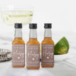 Favor de Festa de solteira do Sip Sip Hooray<br><div class="desc">Comece a festa com essas etiquetas fofinhas. Design apresenta "sip sip hooray" junto com um coração e seu nome de evento em letras brancas em um fundo de terracota terrestre. Perfeito para festas de solteira,  garotas nos fins de semana e muito mais.</div>