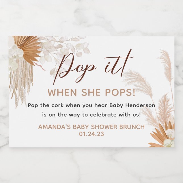 Favor de Grama Pampas Neutra (Rótulo Único)