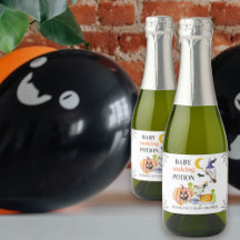 Favor do Chá de fraldas de Halloween da Poção do F