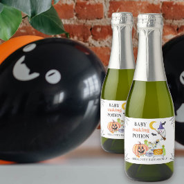 Favor do Chá de fraldas de Halloween da Poção do F