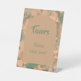 Favor Floral Verde do Exército Moderno