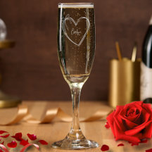 Favor Personalizado de Galentine com Coração de Co