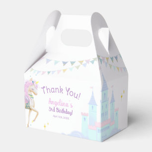 Favorecer Caixas Unicorn Aniversário.