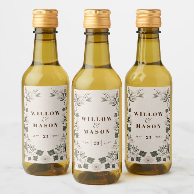 Favores do Casamento Folk Modern Boho (Garrafas)