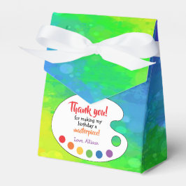 Favorito de festa de aniversário de arte | Caixa d