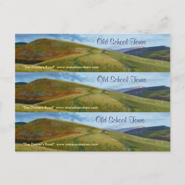 Favoritos / Cartão de visita Paisagem Posta Card (Frente)