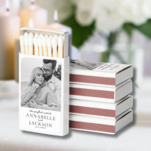 Favoritos de casamento de fotos simples de Casal d