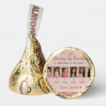 Favoritos de festa de Chocolate Kiss para Sweet 16