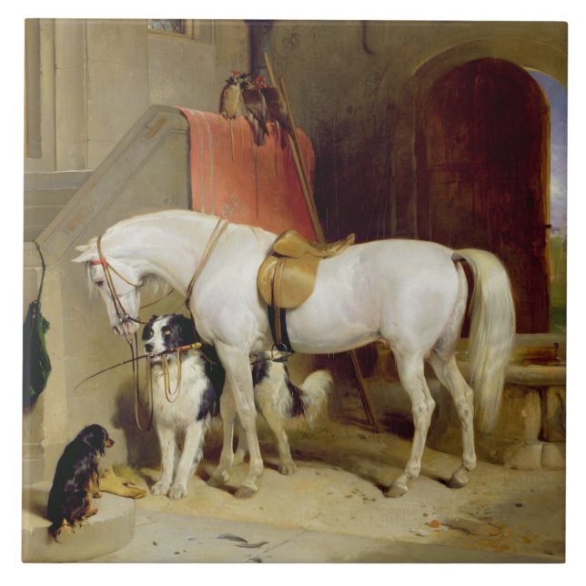 Favoritos do Príncipe George (óleo na canvas) (Frente)