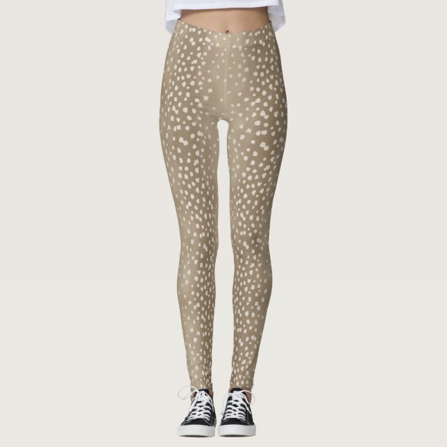 Fawn Encontra Leggings de Costume de Vendedor Patt (Frente)