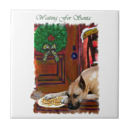 Fawn Great Dane Christmas