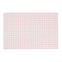 Faye e Lauren Pastel Pink Gingham
