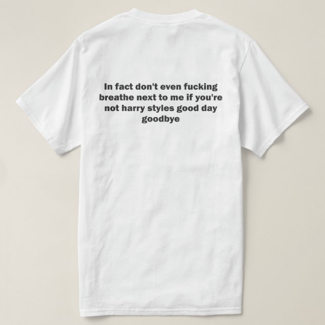 Faz de facto nem sequer… a camisa (Verso do Design)