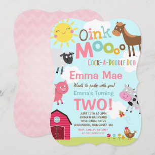 Fazenda Aniversário Convite à Antiga Festa de Fa