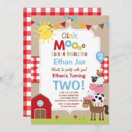 Fazenda Aniversário Convite Festa de aniversário d