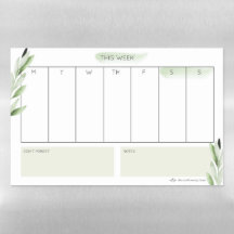 Fazenda botânica semanal verde