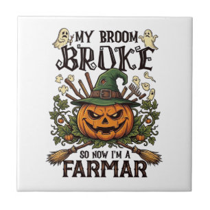 Fazenda da Vassoura Quebrada Abóbora de Halloween