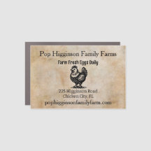 Fazenda de frango Vintage