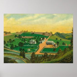 Fazenda de Reber - Charles Hofmann Fine Art Poster