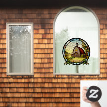 Fazenda Pastor Terrestre Faux Vidro Estido