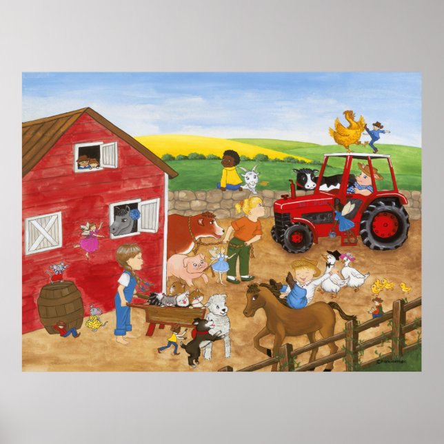 Fazenda Poster de magia de  (Frente)