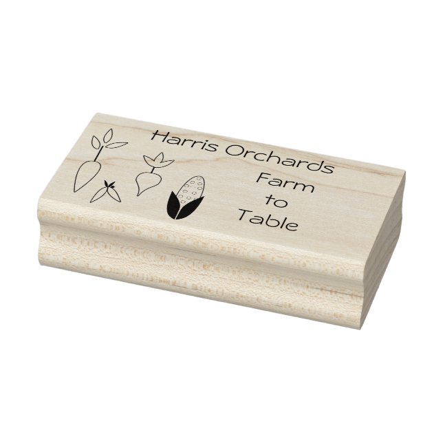 Fazenda vegetal para Carimbo de Arte Mesa (Carimbo)