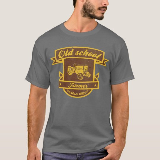 Fazendeiro da velha escola camiseta