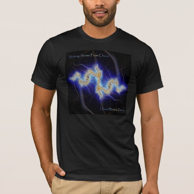 Fazendo o sentido da camisa do Fractal do caos (Frente)