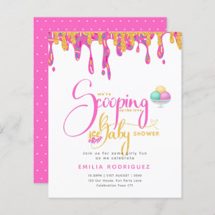 Fazendo Scooping Love Sorvete Baby Chá