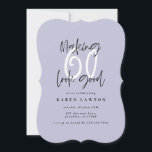 Fazer 60 parece um bom convite de aniversário colo<br><div class="desc">Fazer 60 parece um bom convite de aniversário colorido. A cor pode ser alterada. Arte de uma coleção.</div>