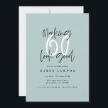 Fazer 60 parece um bom convite de aniversário colo<br><div class="desc">Fazer 60 parece um bom convite de aniversário colorido. A cor pode ser alterada. Arte de uma coleção.</div>