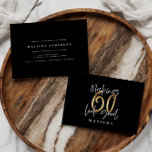 Fazer 60 parece um bom convite de aniversário de o<br><div class="desc">Fazer 60 parece um bom convite de aniversário para efeitos de ouro. Texto de script moderno monocromático design. Parte de uma coleção.</div>