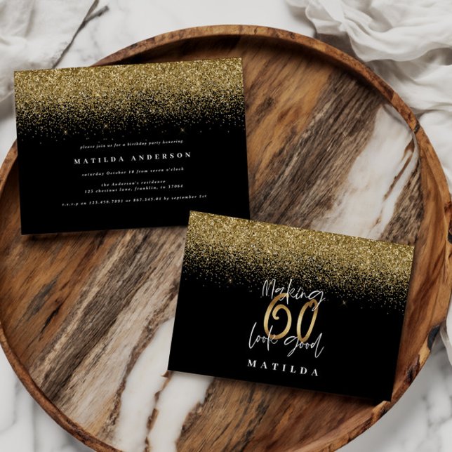 Fazer 60 parece um bom convite de aniversário de o (Criador carregado)