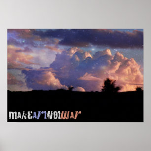 Fazer Arte Não Guerra Poster
