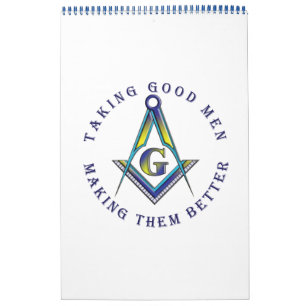 Fazer bom homem melhor Calendário