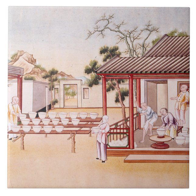 Fazer da porcelana (w/c no papel) (Frente)