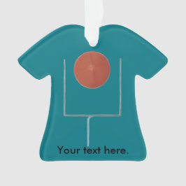 Fazer do gol dos Ornamentos de Camisas de Futebol