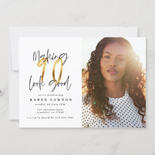 fazer Dourado 90 parece um bom convite de aniversá