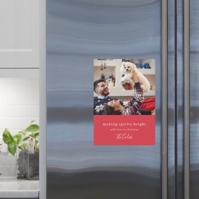 Fazer Espirita Brilhante | Natal Vermelho Magnétic (Criador carregado)