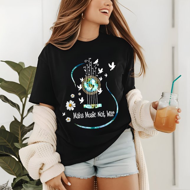 Fazer Música Não Guerra, Violão Floral, Modos de P (Criador carregado)