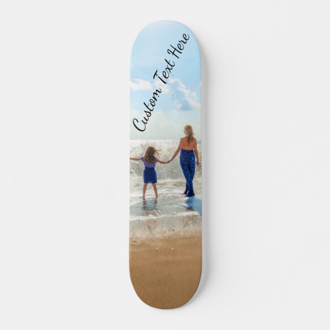 Fazer upload de skateboard com foto personalizada  (Frente)