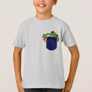 FB camisa do bolso do ina do sapo de árvore